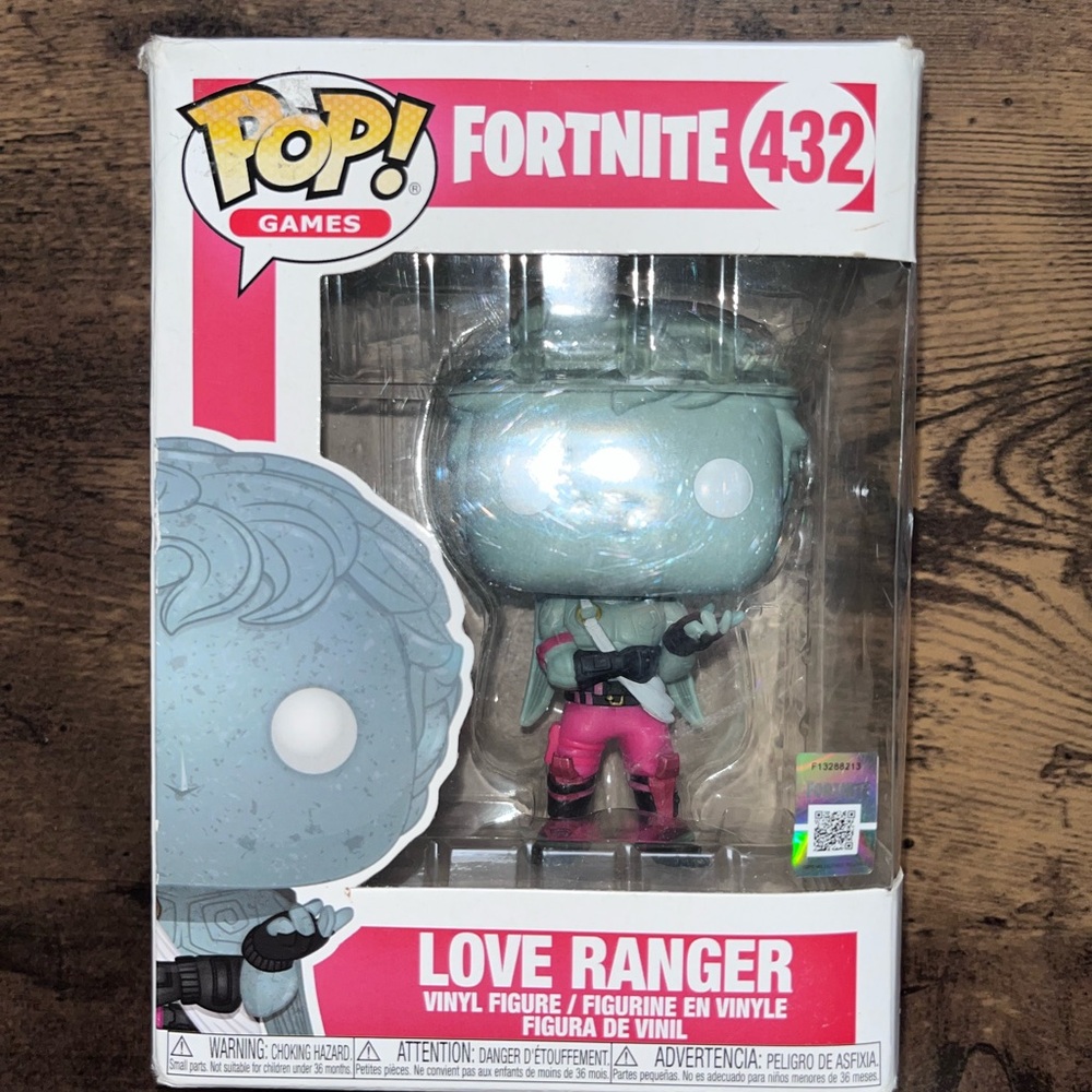 Funko Pop! Fortnite Love Ranger Vinyl Figure - Blue and Pink